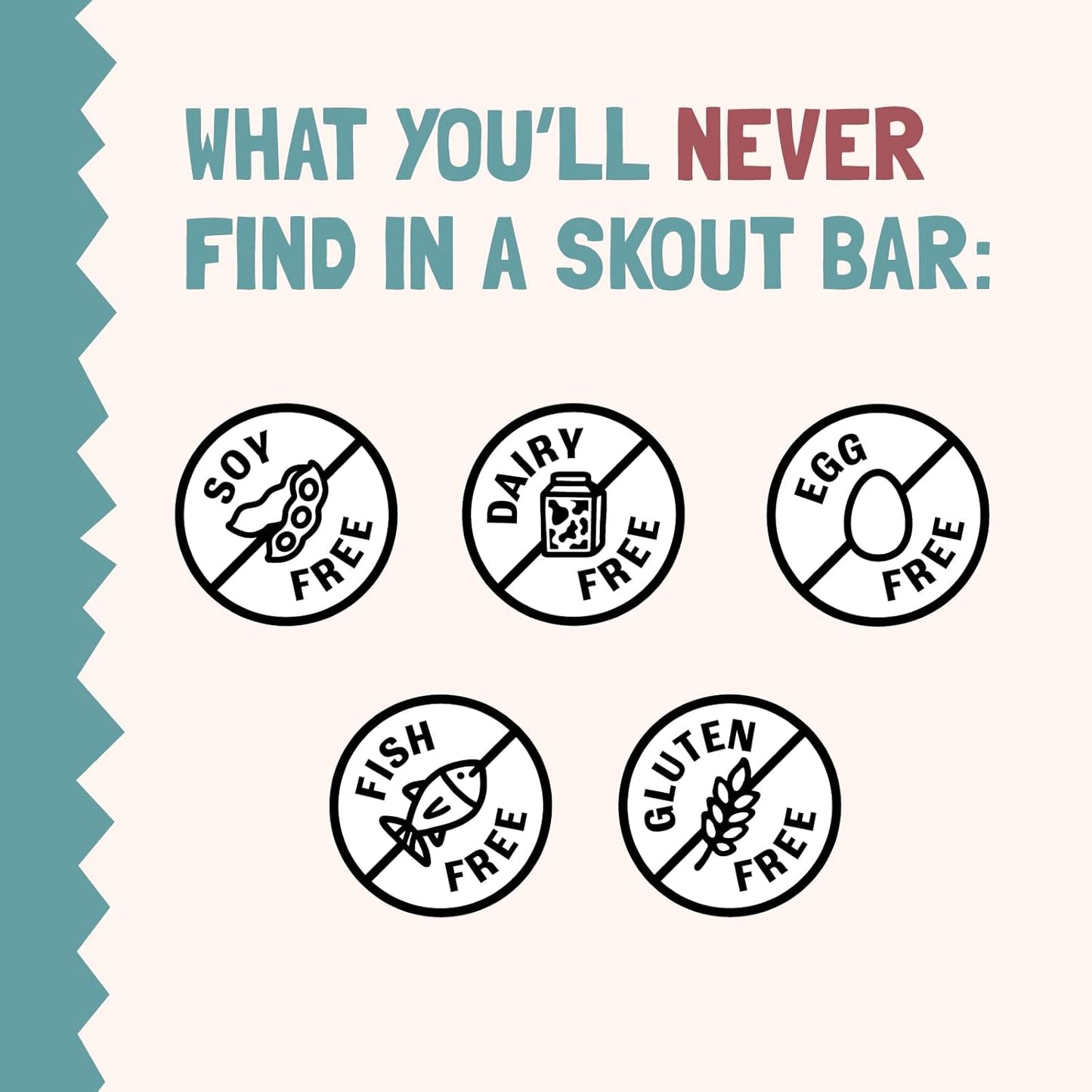 Skout Organic Almond Cookie Kids Snack Bars (18 Pack) | Organic Kids Snack Bars | School Snacks & Lunch Snacks | No Refined Sugar | Vegan & Paleo | Gluten, Dairy, and Grain Free