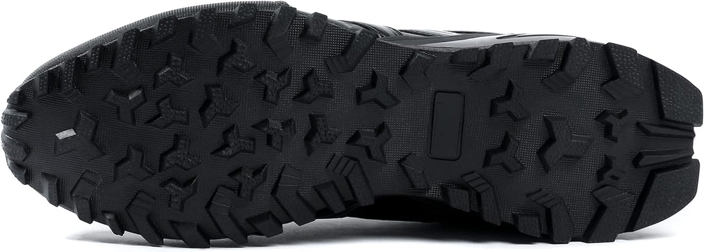 Kricely Men's Walking Shoes Breathable Lightweight Fashion Sneakers Non Slip Sport Gym Jogging Trail Running Shoes