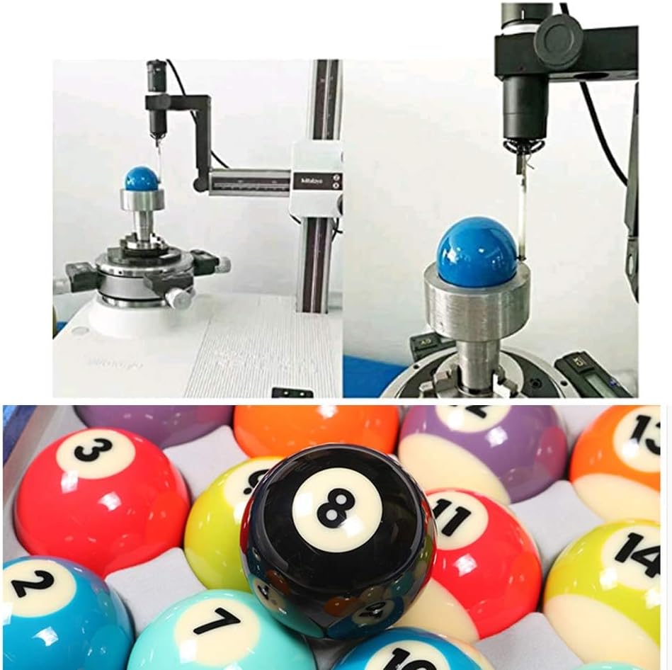 CUPPA Professional Pool Balls/Billiard Balls Set, Complete 16 Balls for Pool Tables