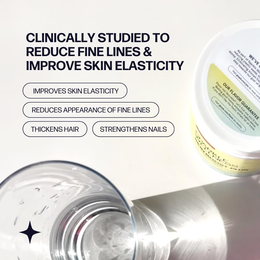 Skin Boost Plus (Acai Lemonade) [30-Serves] | Collagen Powder Supplement with VERISOL Bioactive Hydrolyzed Collagen Peptides, Vitamin C & Hyaluronic Acid to Improve Skin Elasticity