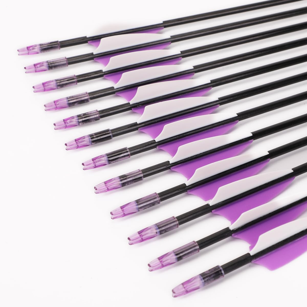 LWANO 31" Training Arrows-Archery Practice Target Arrows for Kids Youth or Beginners with Durable Shaft on Recurve Bow Compound Bow and Longbow