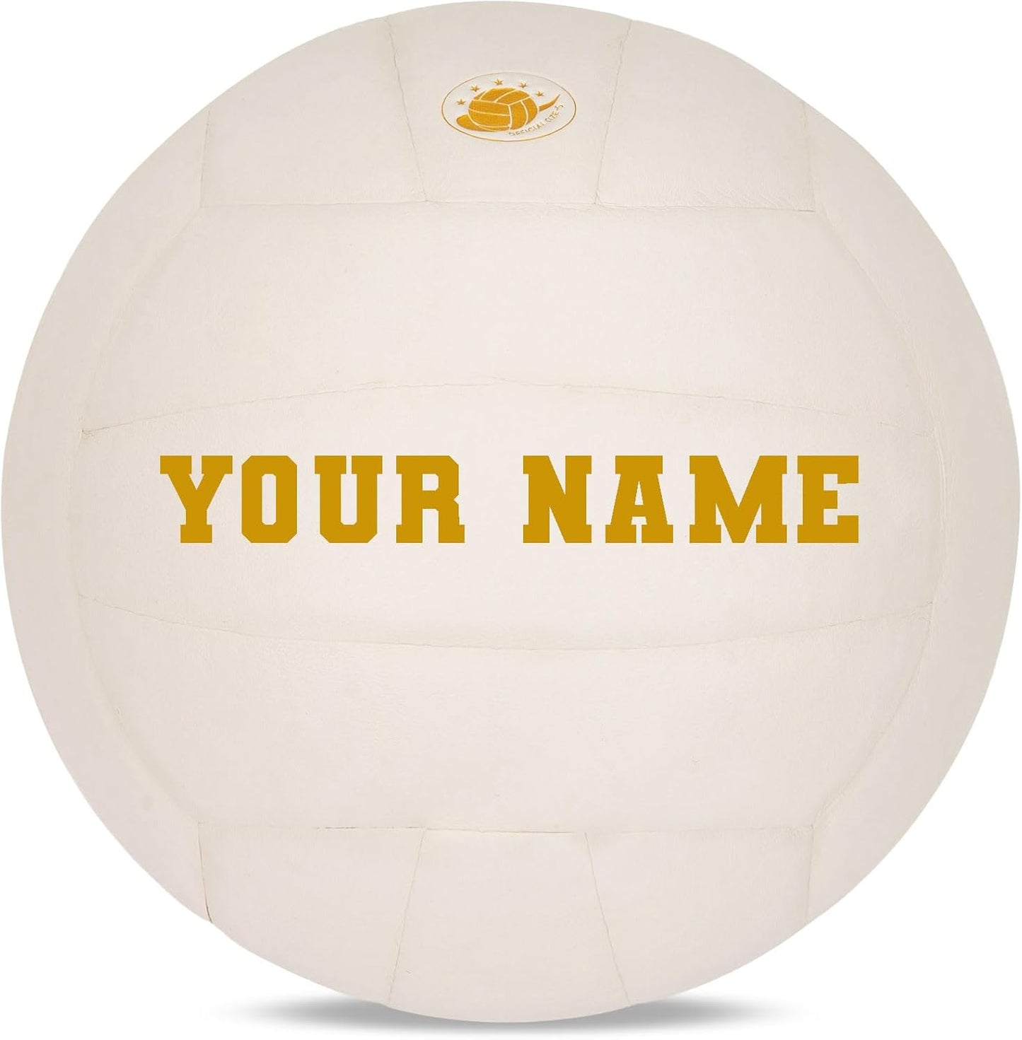 Personalized Indoor Volleyball – Official Size 5 Composite Leather Volleyball for Adults & Teens – Custom Name Volleyball for Gifts, Training, Games
