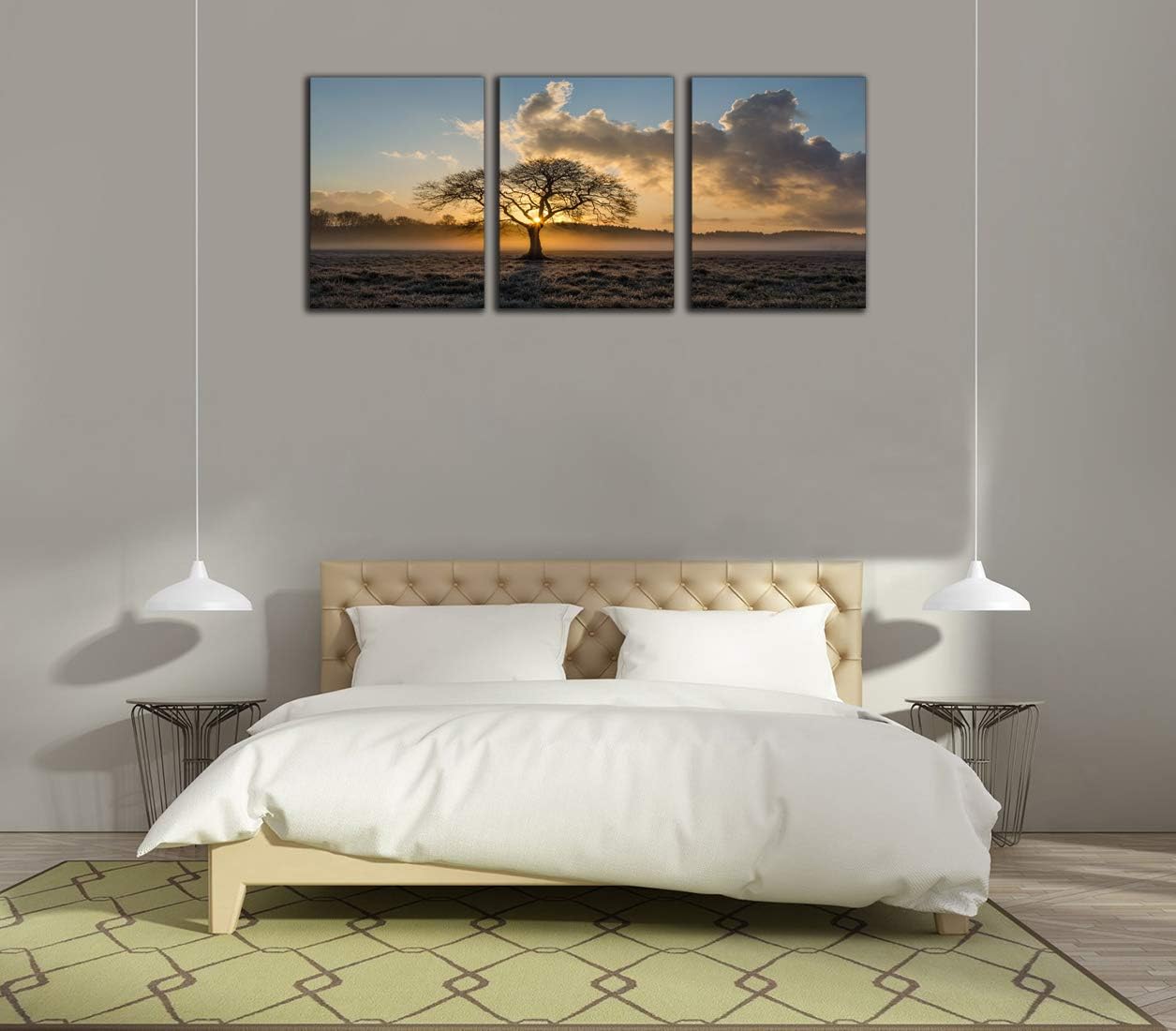 Motivational Wall Art Inspirational Entrepreneur Quotes Canvas Painting Tree of Life Modern Inspiring Posters Pictures Prints Framed Artwork Decorations for Living Room Home Office House Decor