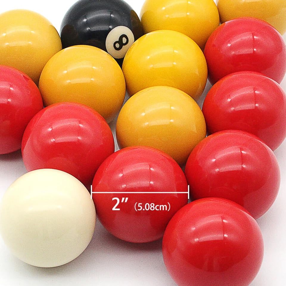 East Eagle Billiard/Pool Balls, Complete 16 Balls Set