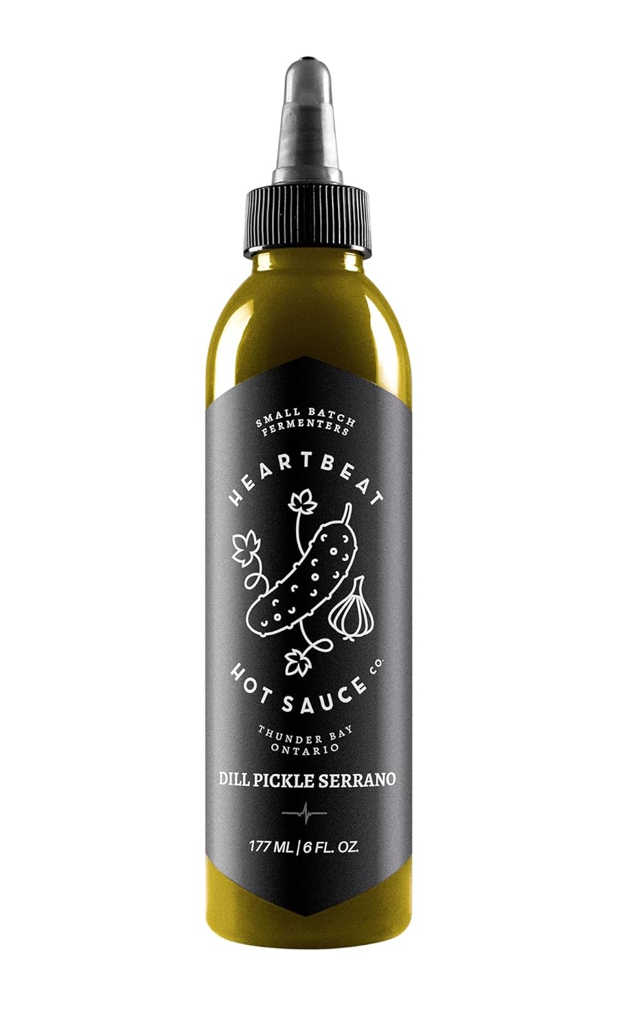 Heartbeat Hot Sauce Co. | Dill Pickle, 6 oz.