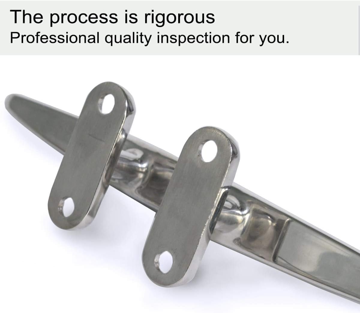 Boat Cleat Open Base Boat Cleat, Dock Cleat All 316 Stainless Steel Boat Mooring Accessories, Free Installation Accessories Screws(4/5 /6/8 inch)