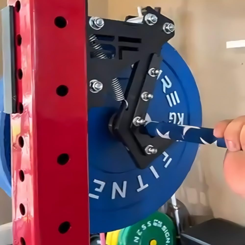 Upgraded Adjustable Jammer Arms, Lever Arms, Monolift Attachments Rated 600 LB Per Arm, Fits Racks at All Post Sizes and Hole Sizes, Pair