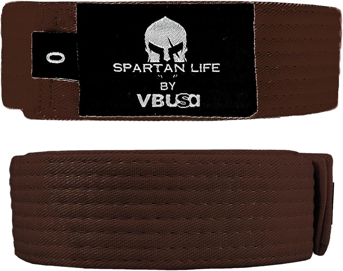 Karate Belt, All-Purpose Martial Arts Belt, Judo, Taekwondo Belt, Durable MMA Color Rank TKD Belt Size 0-6.