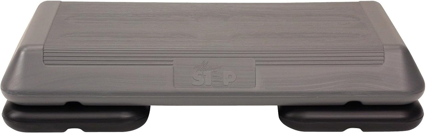 Freestyle STEP Exercise Step Platform, Circuit Size Stepper for Exercise at Home with 2 Risers
