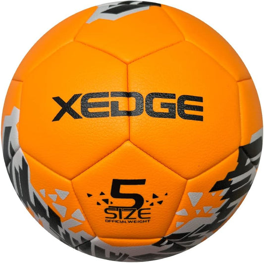 XEDGE Official Size Soccer Ball,Size 5 Training Ball for Girls,Boys,Youth Teenagers,Adults,Machine Stitched for Indoor Outdoor Play