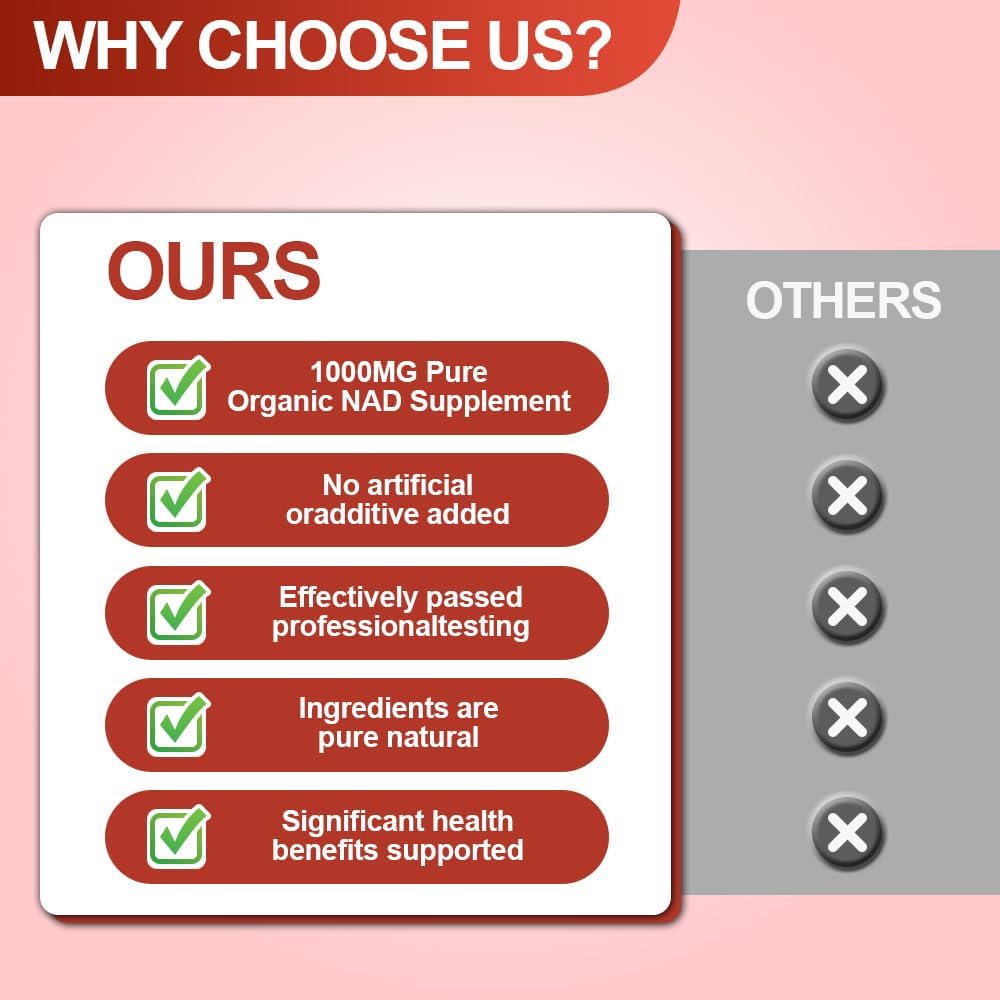 NAD Supplement 1200mg Synergistic Blend with Nicotinamide Riboside, PQQ & Resveratrol - Premium Anti-Aging Supplement for Cellular Energy, Mental Clarity and Longevity (30 Packets)1