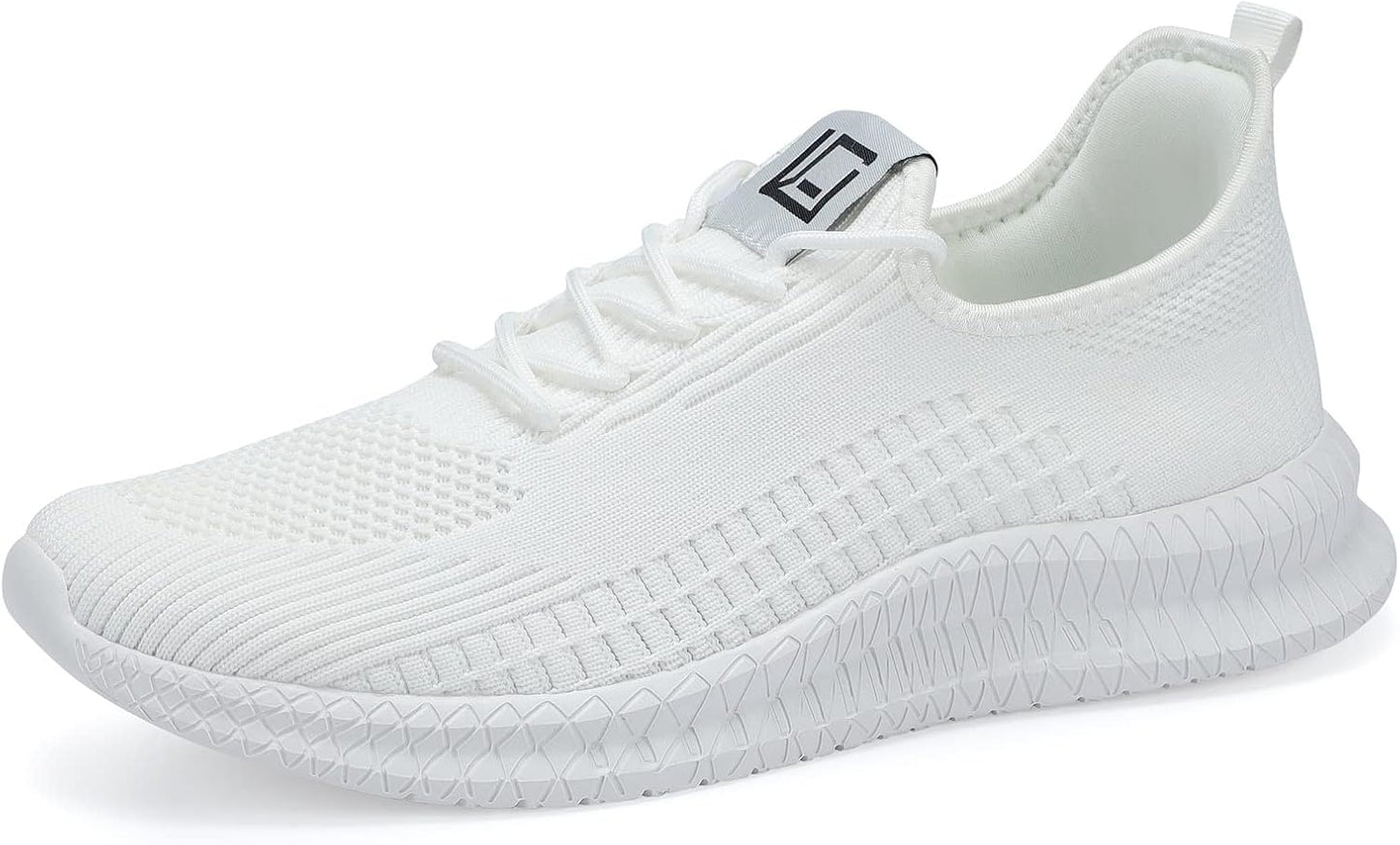 LCGJR Men's Running Shoes Ultra Lightweight Breathable Comfortable Walking Shoes Casual Fashion Sneakers Mesh Workout Shoes