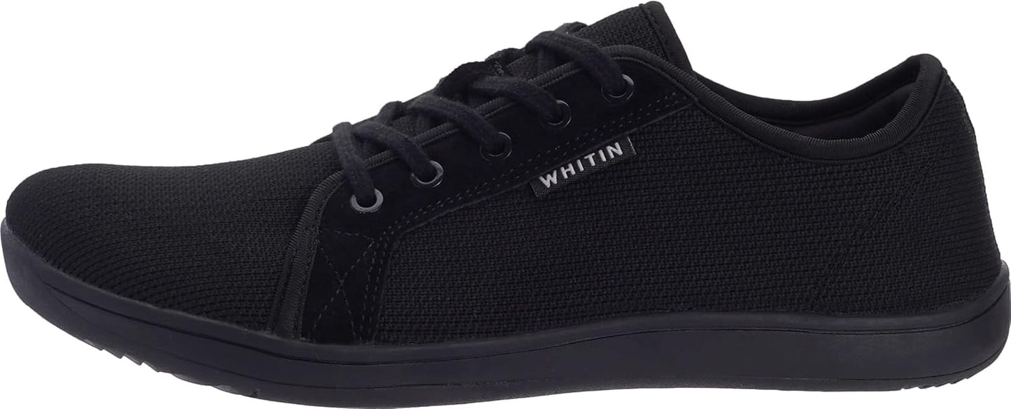 WHITIN Men's Wide Minimalist Barefoot Sneakers | Zero Drop Sole | Optimal Relaxation