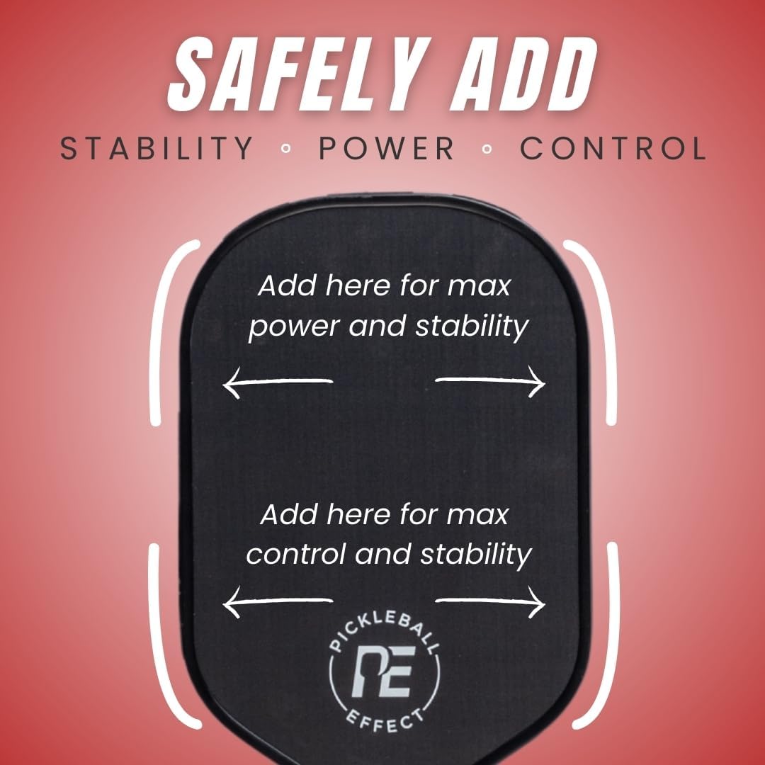 Weighted Tungsten Tape for Pickleball Paddles | Non-Toxic & Customizable Alternative of Lead Tape for Pickleball Paddles