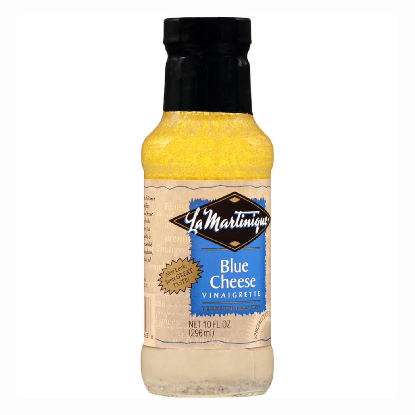 La Martinique Blue Cheese Vinaigrette Dressing 10 Ounce Bottle (Pack of 2)