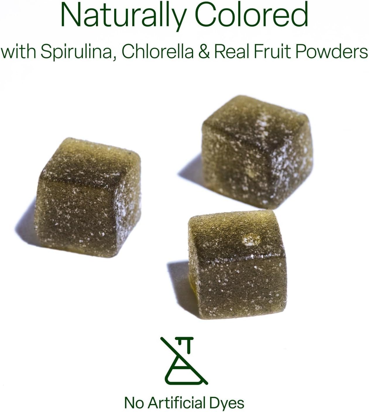 Daily Greens Gummies – Vegan, Sugar-Free Superfood Blend with Prebiotics, Probiotics & Enzymes | Gut & Immune Support, Natural Energy | Mixed Berry Flavor | 120 Gummies | Non-GMO, Gluten-Free