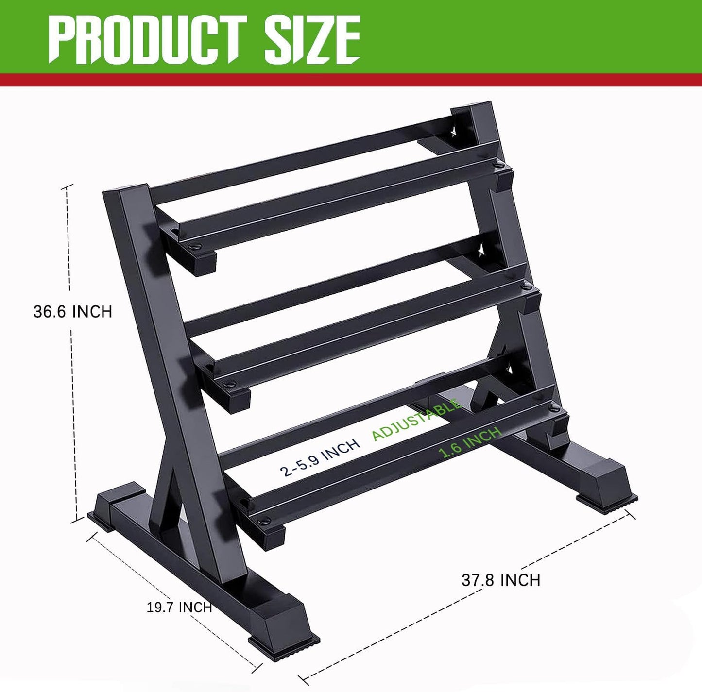 350-550 lbs Rubber Hex Dumbbells with Rack Free Weight for Home Gym, Durable Rubber Dumbbell with Storage,Coated Cast Iron Weight Strength Training Dumb bell Exercise Fitness Equipment