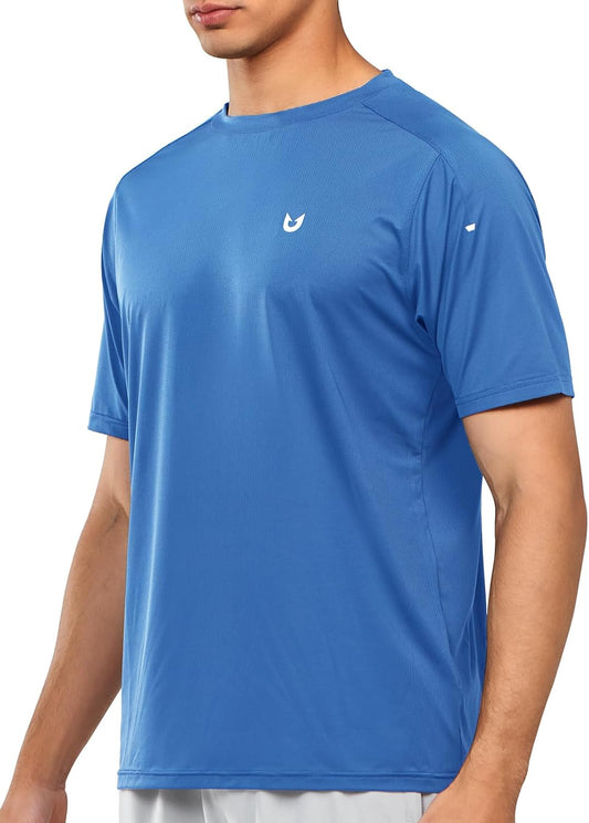 NORTHYARD Men's Athletic Running T-Shirts Quick Dry Workout Shirts Short-Sleeve Sports Gym Tee Tops Performance Activewear