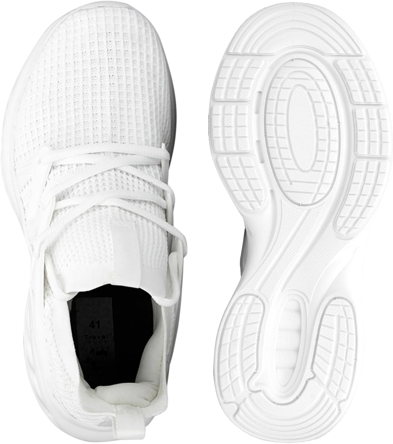 Pujcs Men's Slip on Walking Shoes Lightweight Breathable Non Slip Running Shoes Athletic Gym Tennis Shoes Sneakers for Men