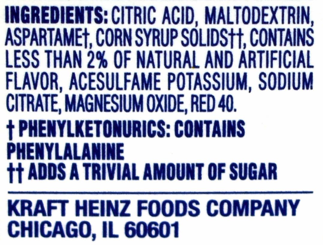 Crystal Light Strawberry Watermelon Drink Mix, 12-Quart Canister (Pack of 12)