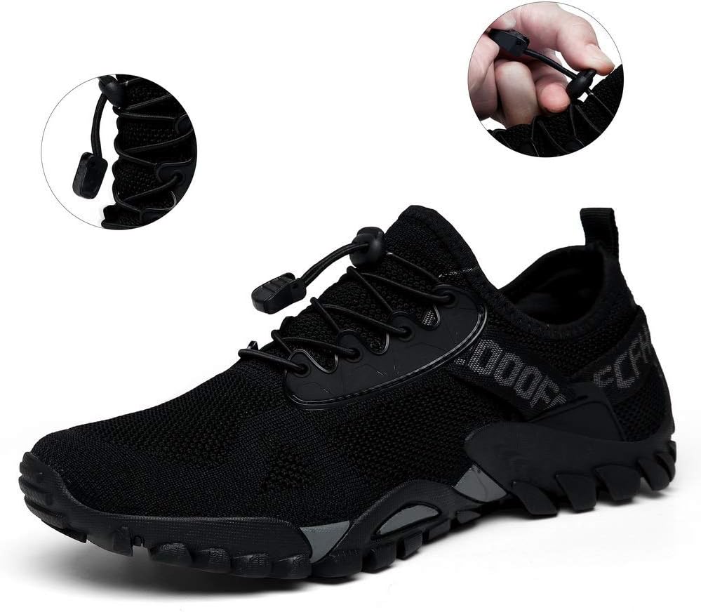 ABAO Hiking Shoes Men Women Outdoor Sports Shoes Non-Slip Breathable Sneakers Low Top Walking Shoes for Outdoor Trailing Trekking Walking Climbing Travel Lightweight