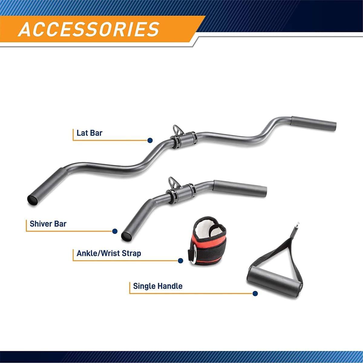 Marcy Multifunctional Workout Station 100lbs to 200lbs Stack Home Gym for Weightlifting and Bodybuilding