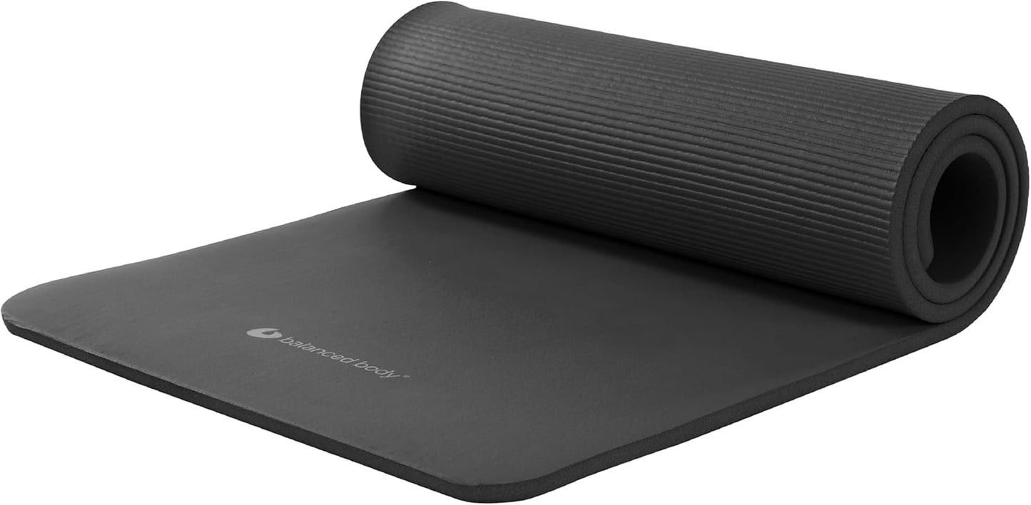 Balanced Body Aeromat Pilates and Yoga Mat for Floor Exercise, Extra-Thick Floor Workout Mat for Pilates or Yoga Exercises and Workouts, Studio or Home Gym Mat