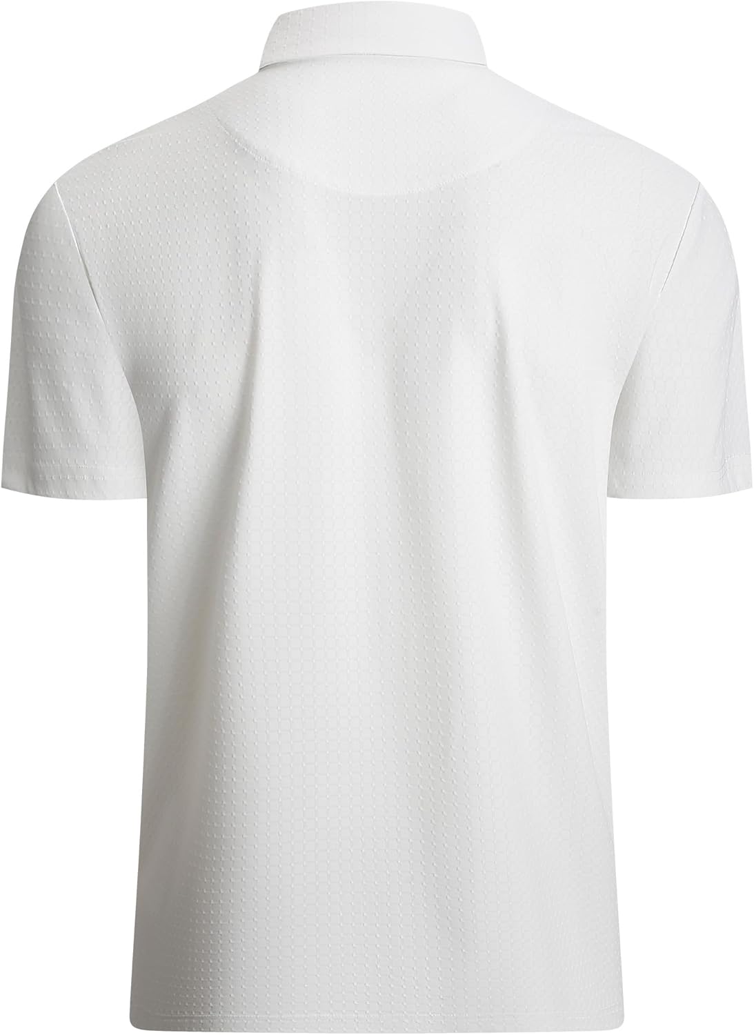 WARHORSEE Golf Polo Shirts for Men Short Sleeve Wrinkle Free 4 Way Stretch Moisture Wicking Performance Collared Tshirts