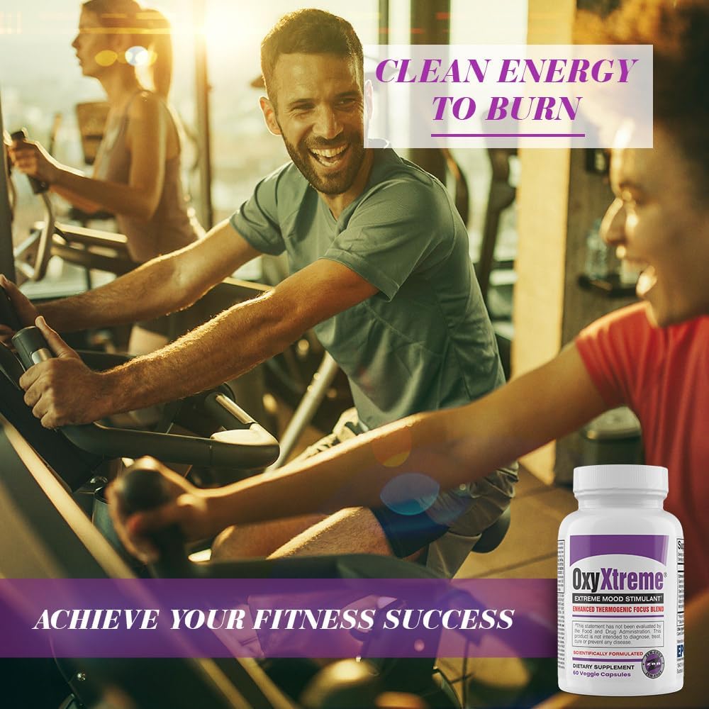 Oxy Xtreme by EPG is a Feel-Good Energy Product That has The Look and Feel of The Old Oxy Elite Pro. Ignited by GABA Caffeine and Yohimbe. 60 Veggie Capsules