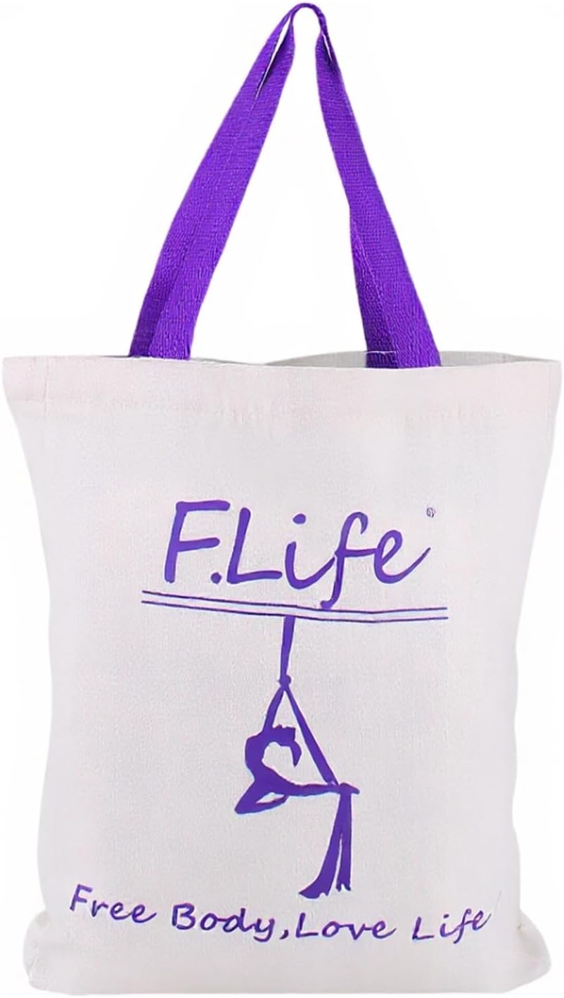F.Life Aerial Yoga Hammock kit- Yoga Swing Multicolor 5 yards-Flying Yoga Include Daisy Chain,Carabiner and Pose Guide