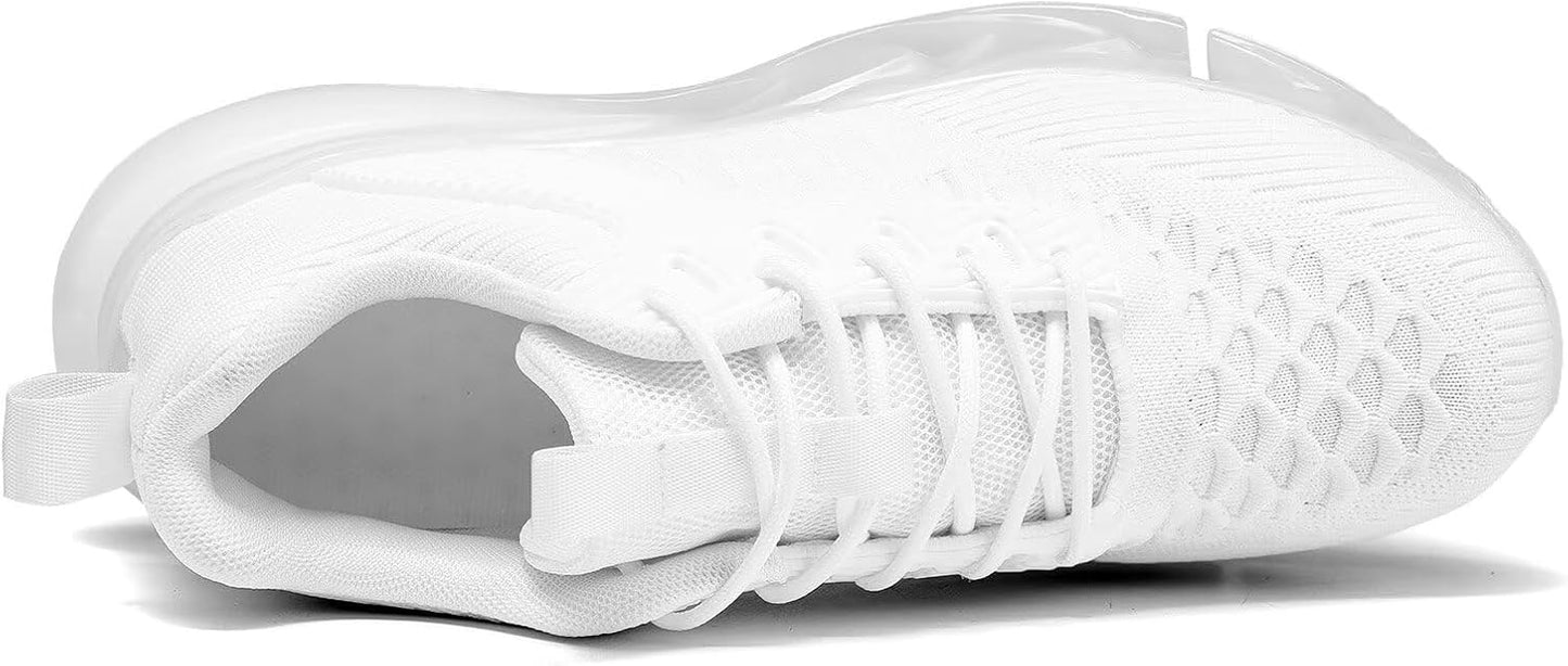 Men's Running Shoes Blade Tennis Walking Fashion Sneakers Breathable Non Slip Gym Sports Work Trainers