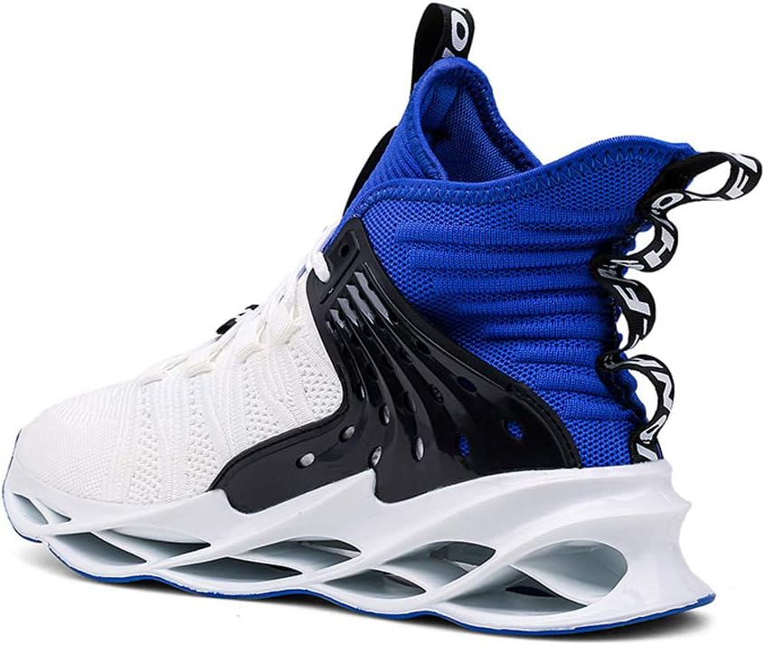 Hello MrLin Men's Running Shoes Non Slip Athletic Tennis Walking Blade Type Sneakers Hip Hop