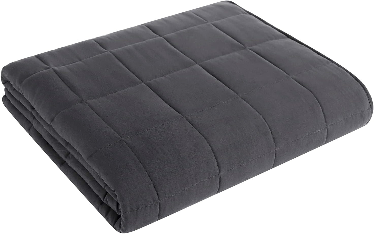 Weighted Blanket 25lbs 88"x104" Cooling Breathable Heavy Blanket Microfiber Material with Glass Beads for Adult All-Season Summer Fall Winter Soft Thick Comfort