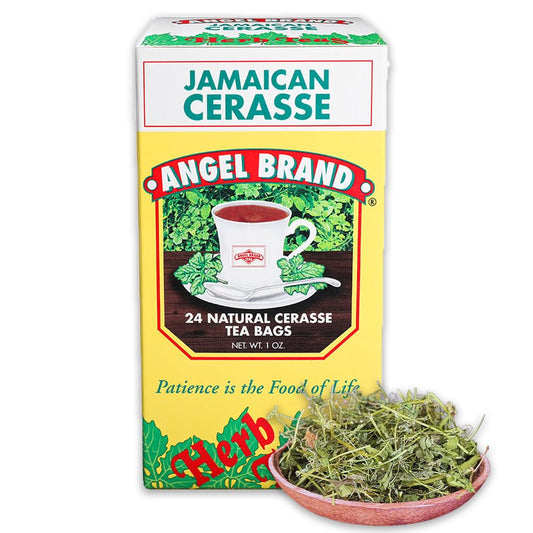 Angel Brand Cerasse Tea Bags Jamaican 24 – Bitter Melon Tea for Detox. - Most popular teas in Jamaica with Health Benefits and Delicious Flavor Profile