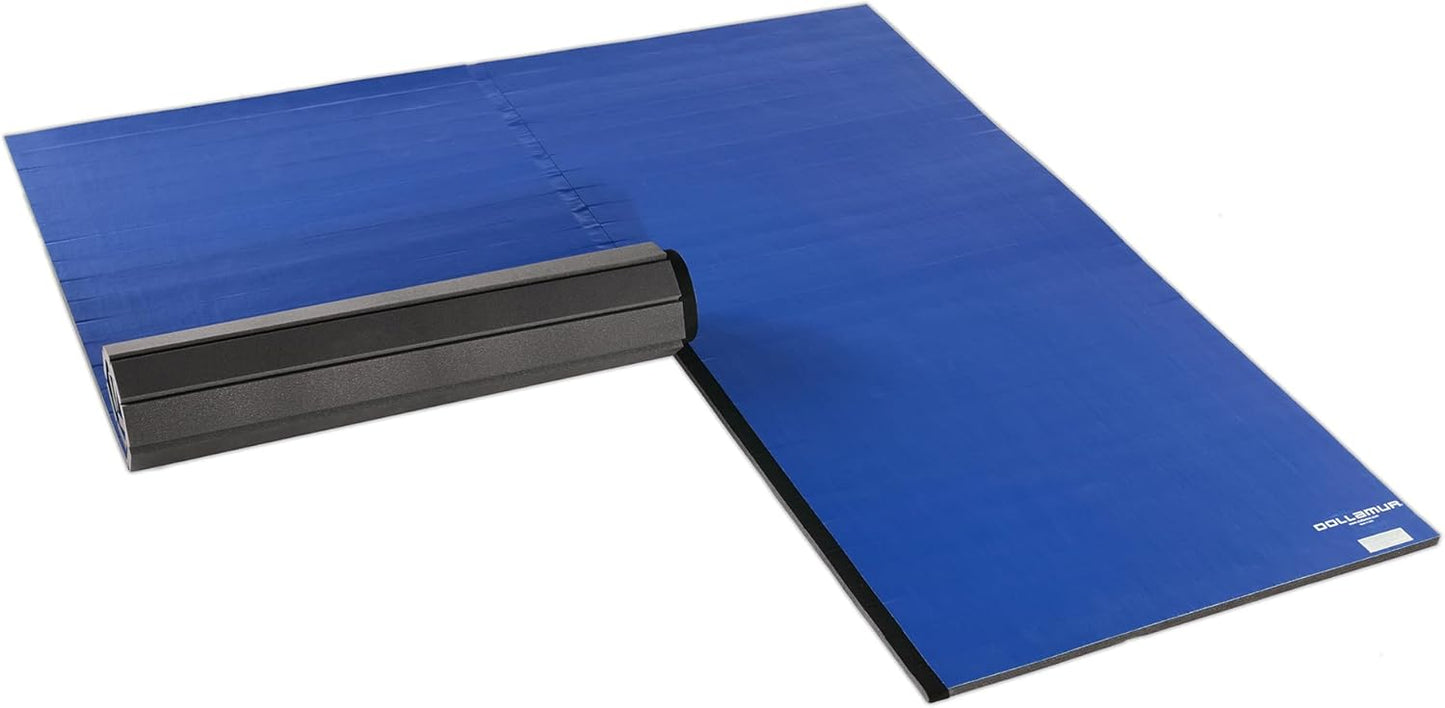 Dollamur 10’x10’x1.25” Wrestling Mat, Black, Home Workouts, Exercise, FLEXI-Connect®