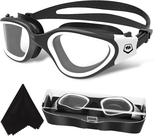 WIN.MAX Polarized Swimming Goggles Swim Pool Goggles Anti Fog Anti UV No Leakage Clear Vision for Men Women Adults Teenagers