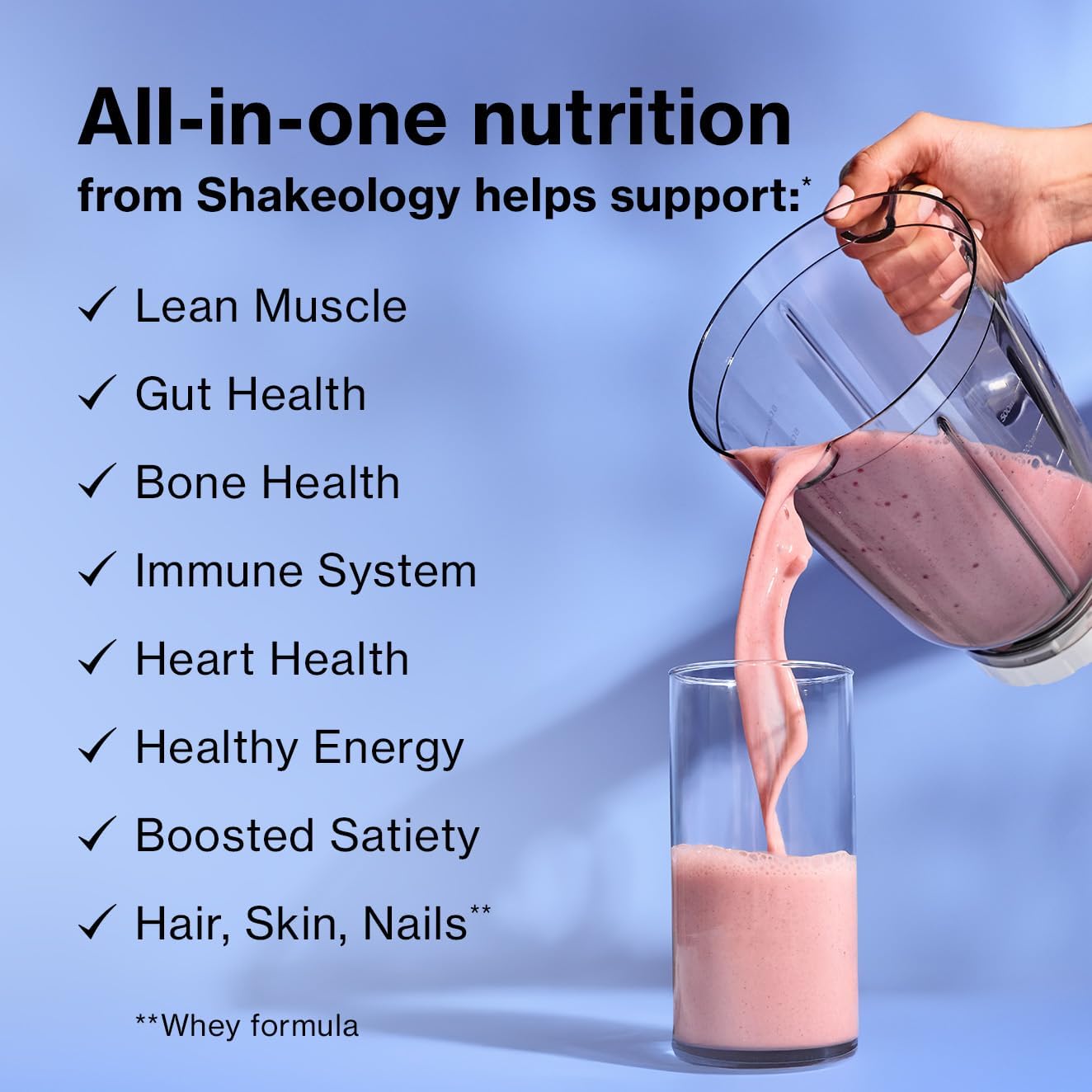 Shakeology Plant Based Protein Powder Blend – Gluten-Free Shake with Vitamins and Minerals – Helps Support Weight Loss, Lean Muscle, Gut Health – Cafe Latte, 30 Servings