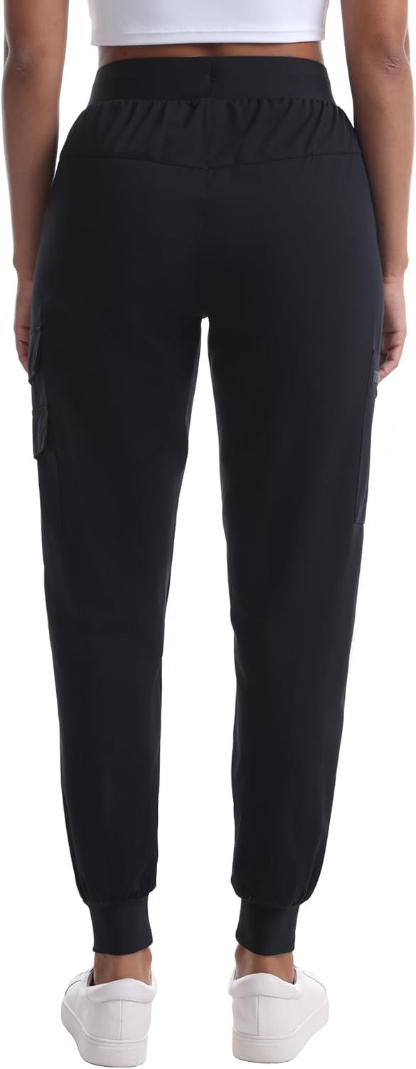 Women's Hiking Pants with Pockets Water Resistant Lightweight Quick Dry Cargo Pants for Travel Outdoor