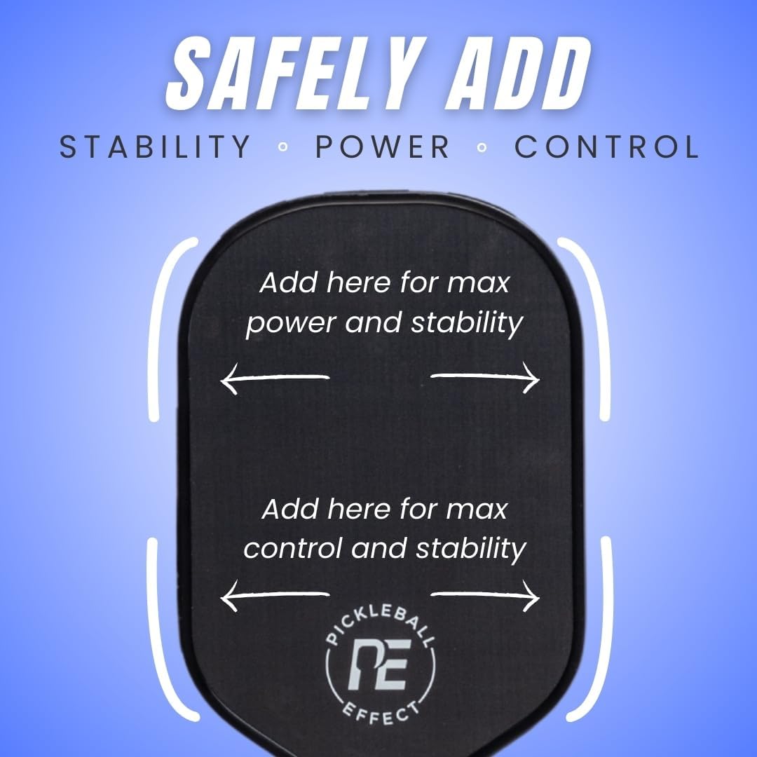 Weighted Tungsten Tape for Pickleball Paddles | Non-Toxic & Customizable Alternative of Lead Tape for Pickleball Paddles