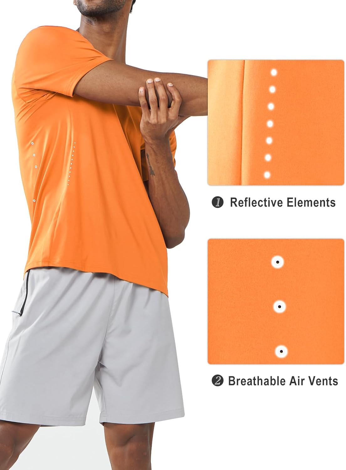 NORTHYARD Mens Athletic Shirts Short Sleeve Gym Workout Running Training Sports Performance T Shirt Basic Tee for Men