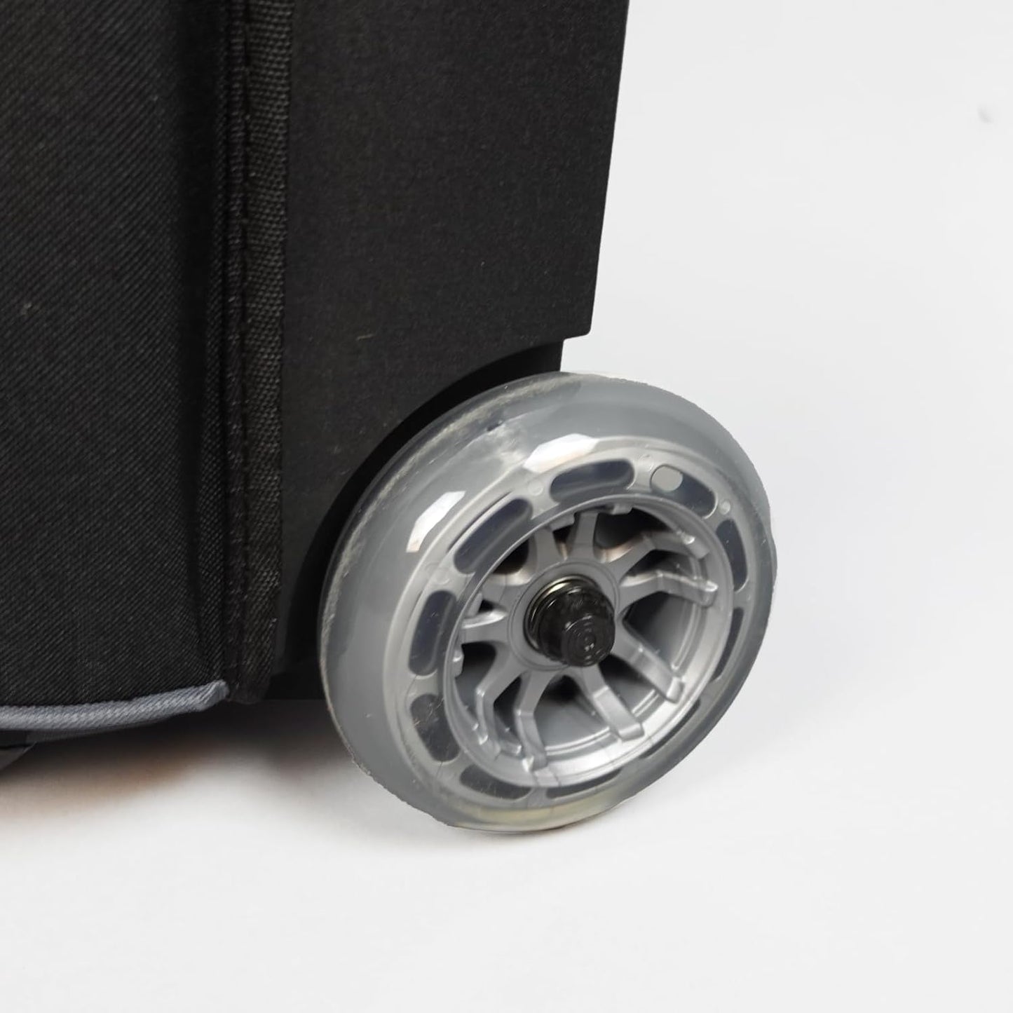 ELITE Basic Triple Roller Black Bowling Bag - 3 Ball Roller, Fits 2 Pairs of Size 15 Shoes, Air Travel-Friendly