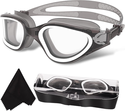 WIN.MAX Polarized Swimming Goggles Swim Pool Goggles Anti Fog Anti UV No Leakage Clear Vision for Men Women Adults Teenagers