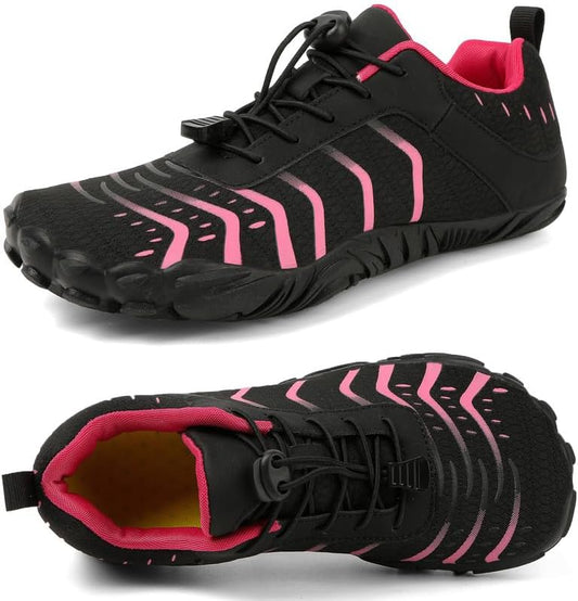 Barefoot Shoes Men Women Minimalist Shoes Zero Drop Workout Cross-Trainer Hiking Water Wide Toe Box Grounded Footwear Weightlifting Walking