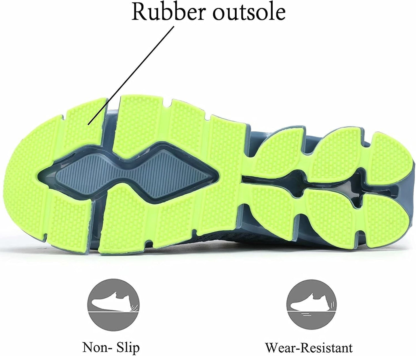 Men's Running Shoes Blade Tennis Walking Fashion Sneakers Breathable Non Slip Gym Sports Work Trainers