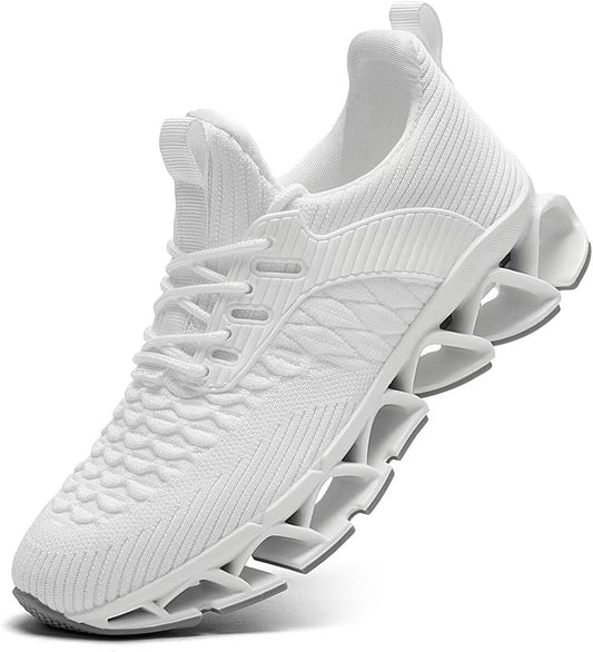 Mens Slip on Walking Running Shoes Blade Tennis Casual Fashion Sneakers Comfort Non Slip Work Sport Athletic Trainer