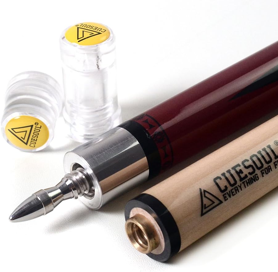 CUESOUL SOOCOO Series 58" 19oz Maple Pool Cue