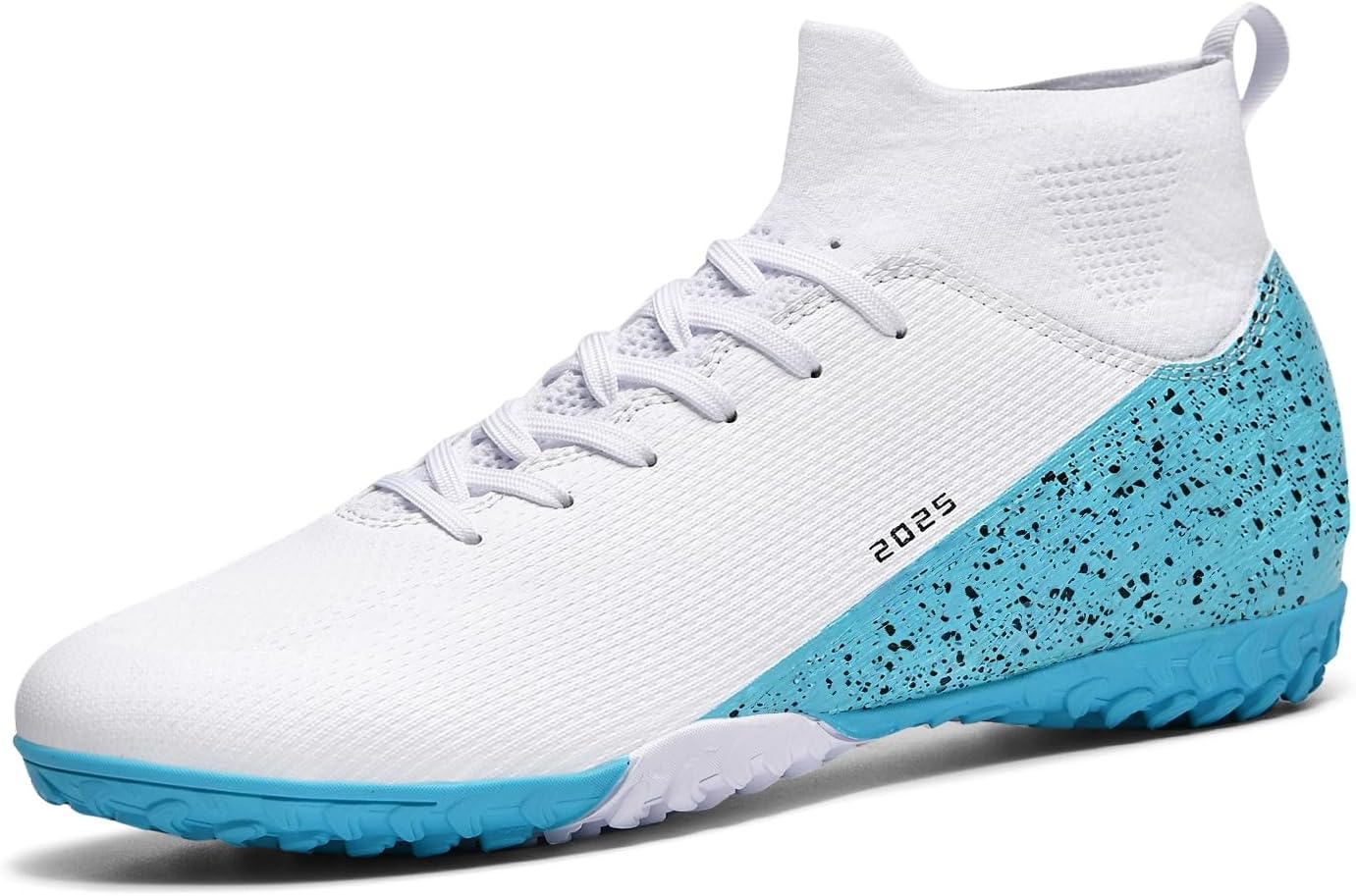 Soccer Cleats for Mens Womens Indoor Soccer Shoes Unisex Baseball Turf Shoes Youth Rugby Shoes Adult AG FG TF Football Boots Wide Training Sneaker