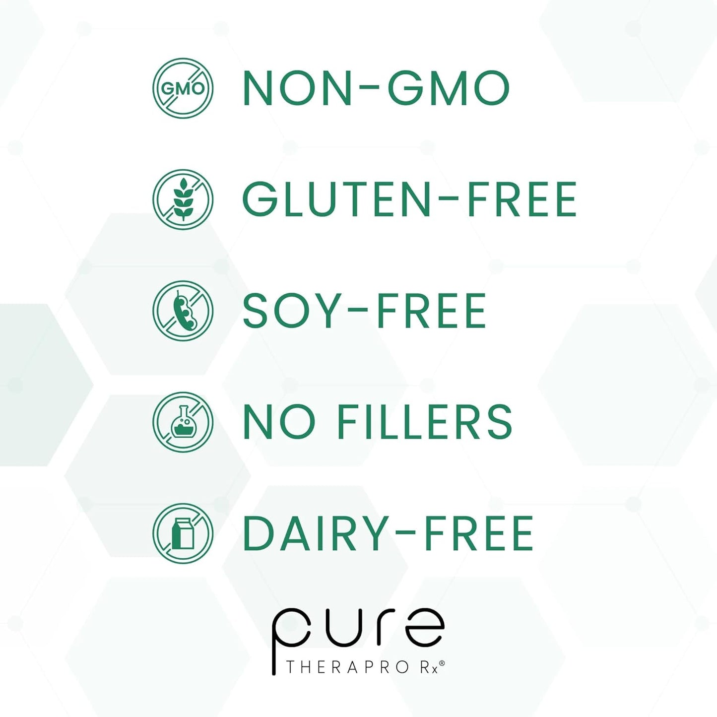 Pure Therapro Rx Elite IgG Immunoglobulin Supplement Powder, 30 Servings, Gut Health & Immune Support, 1100 mg IgG, IGA & IgM, Sunflower Lecithin | Colostrum Supplement Alternative