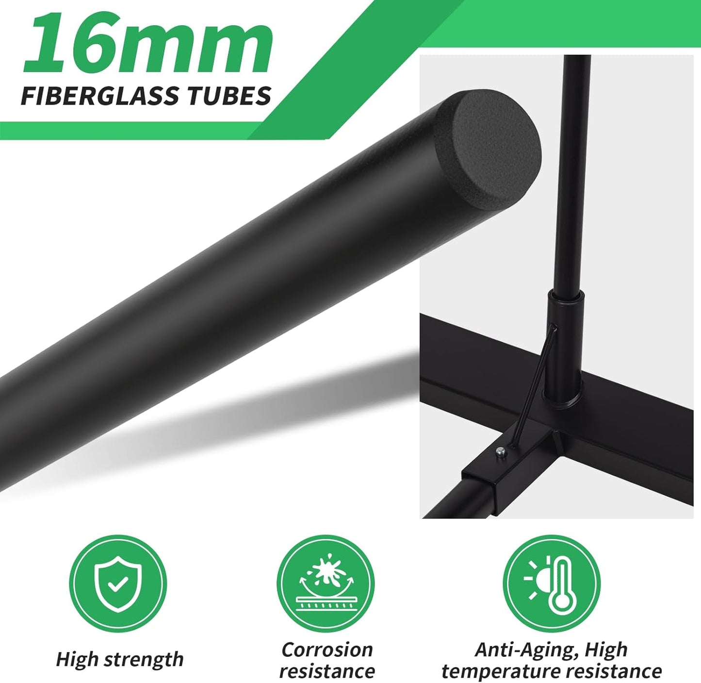 Portable Volleyball Net 5-Height Adjustable for Backyard with Widened Base, Tetoron Net, 6 Metal Stakes and 4 Sandbags, 12ft/14ft Volleyball Practice Training Equipment with Carry Bag