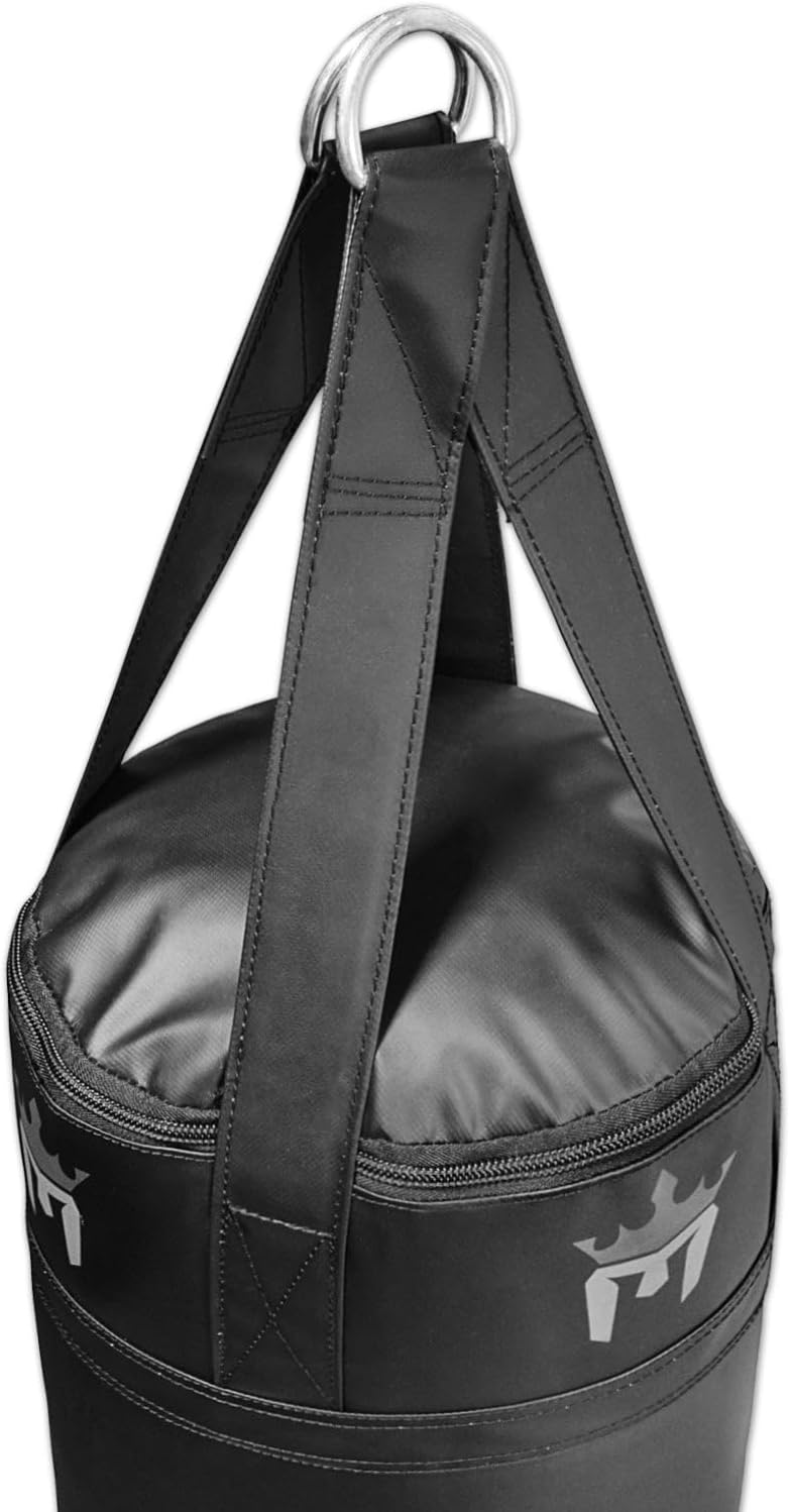 Meister 110lb Filled Muay Thai Heavy Bag - 6ft Professional Kicking & Punching Bag